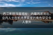 西瓜影院深度揭秘：内幕风波背后，业内人士在机场贵宾室的角色罕见令人意外